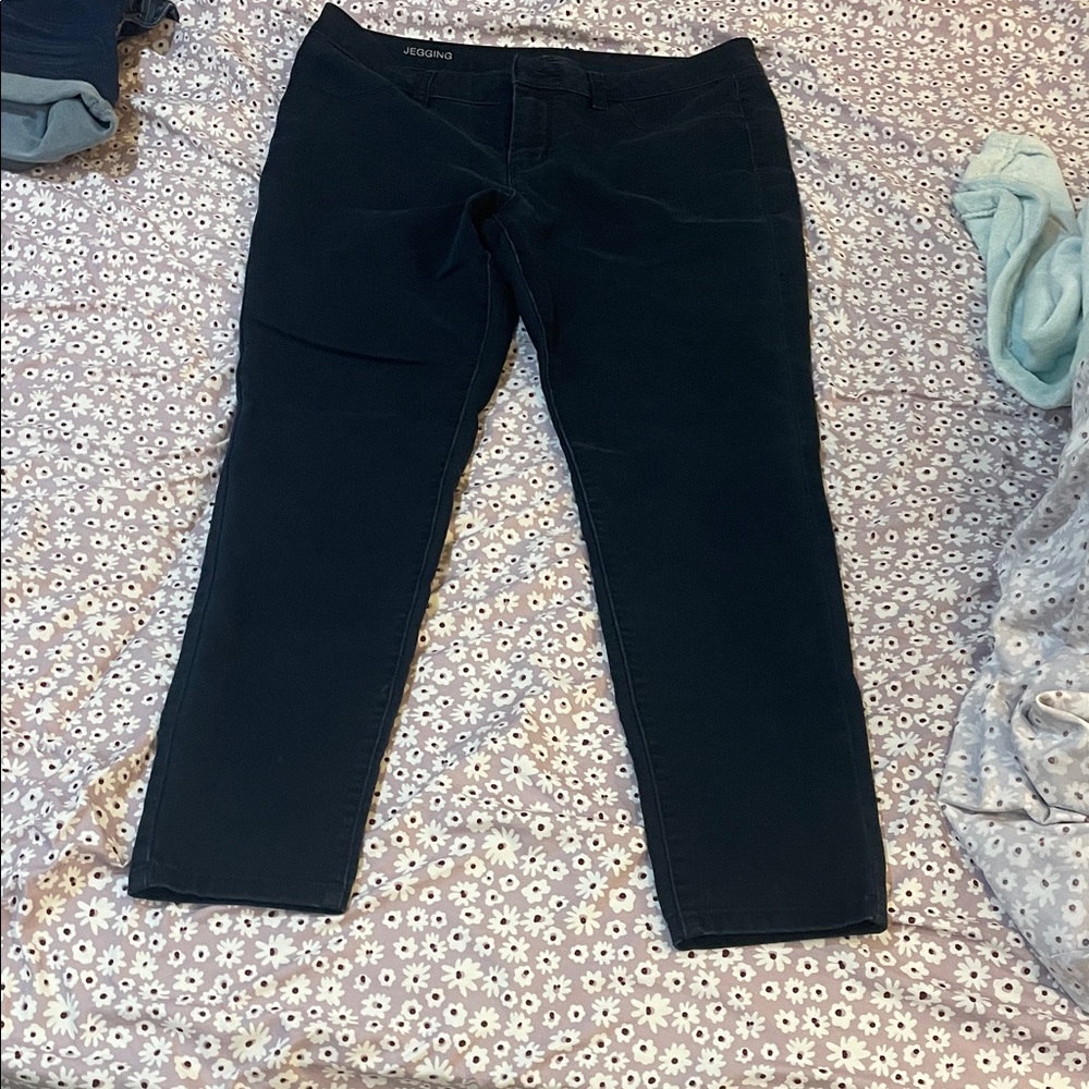 a.n.a Women's Dark Blue Straight Leg Jeans